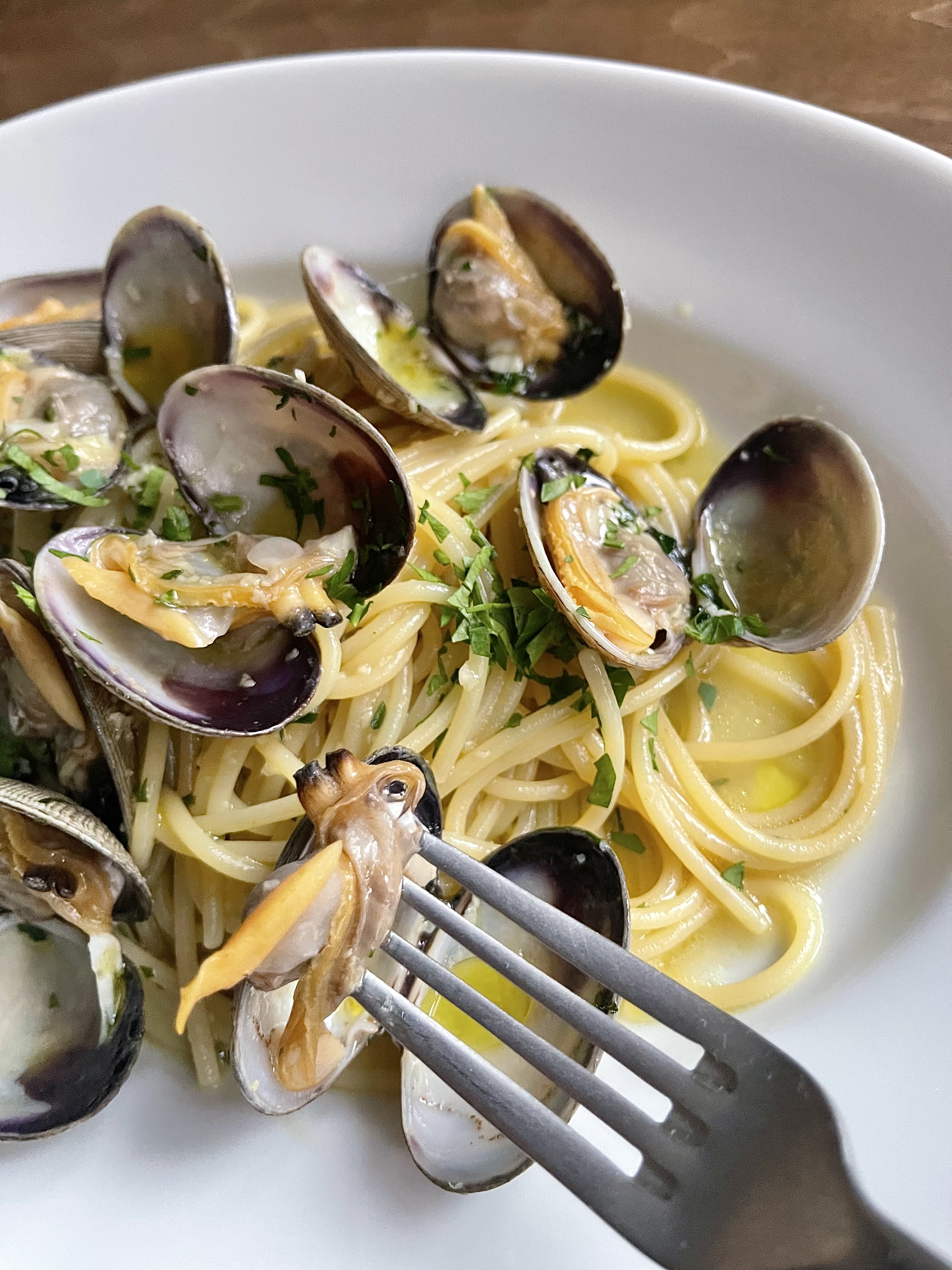 昼飲み　ボンゴレ