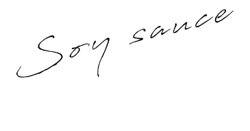 Soy sauce